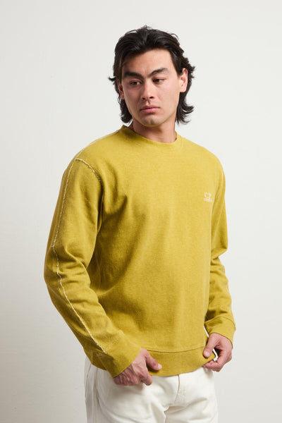 3122 Sweat-shirt manica lunga verde acido