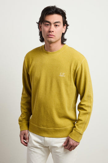 3122 Sweat-shirt manica lunga verde acido - 7