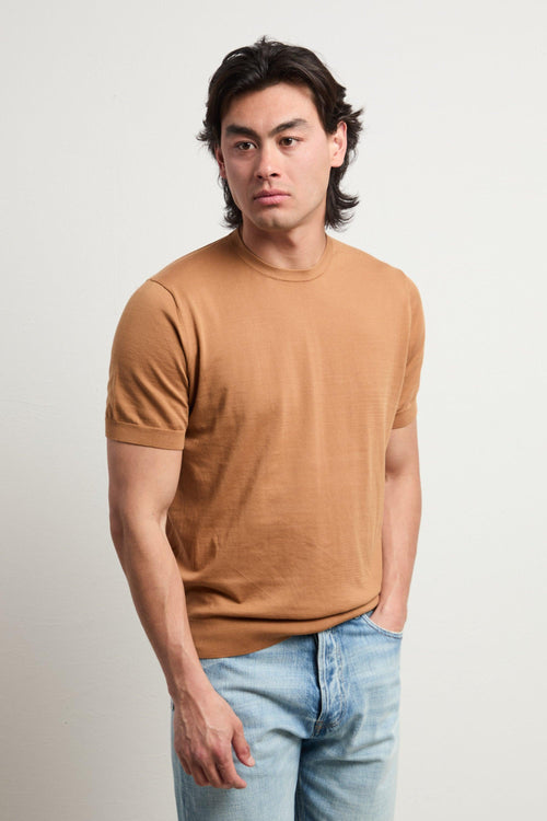 3459 T-shirt in maglina ecrù