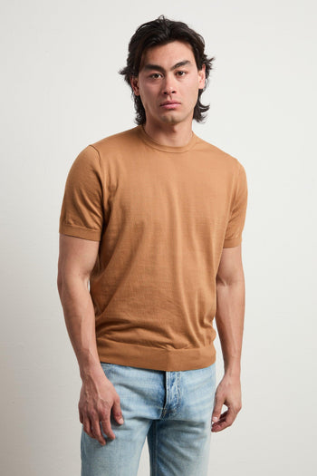 3459 T-shirt in maglina ecrù - 4