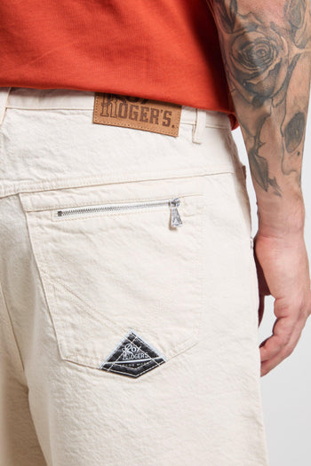 3490 Bermuda jeans ecrù - 2