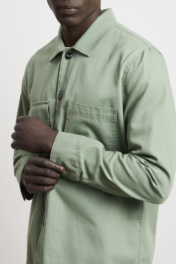36 - 3337 Overshirt verde - 3