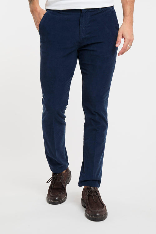 9043 Pantalone Brera velluto millerighe