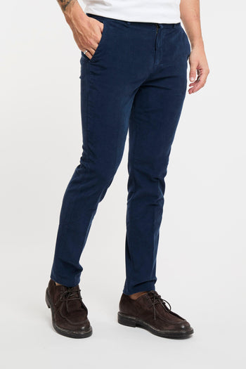 9043 Pantalone Brera velluto millerighe - 3