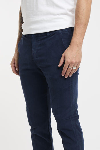 9043 Pantalone Brera velluto millerighe - 4