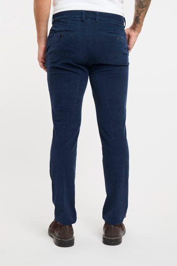 9043 Pantalone Brera velluto millerighe - 5