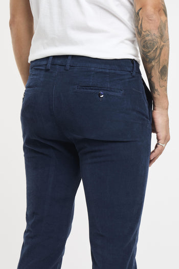 9043 Pantalone Brera velluto millerighe - 6