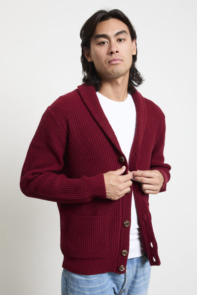 2761 Cardigan bordeaux