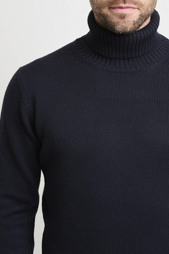 2226 Dolcevita blu con righe - 6