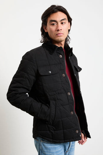 2731 Giubbotto nero trapuntato - 5