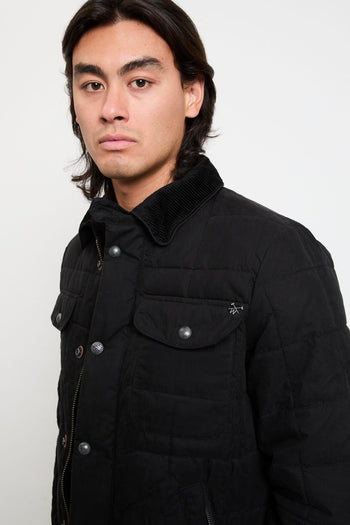 2731 Giubbotto nero trapuntato - 3