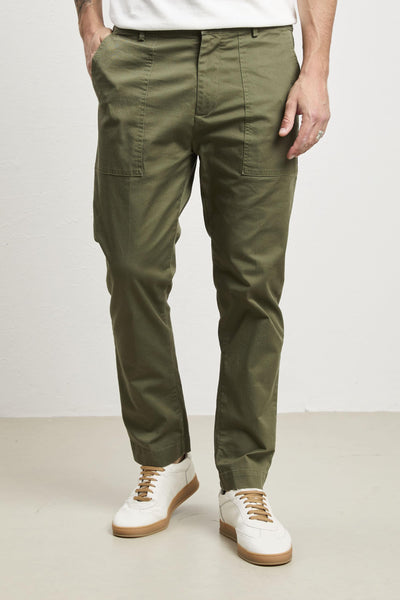 36 - 3353 Pantalone Leffe verde