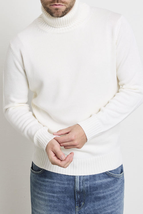 2224 Dolcevita panna con righe