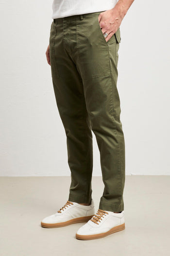 36 - 3353 Pantalone Leffe verde - 2