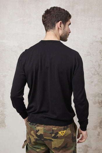 1552 Maglia in seta nera - 4