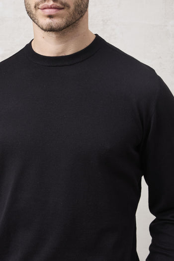 1552 Maglia in seta nera - 6