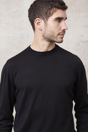 1552 Maglia in seta nera - 7