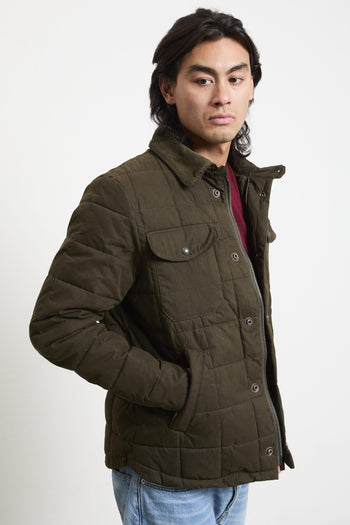 2730 Giubbotto verde trapuntato - 7