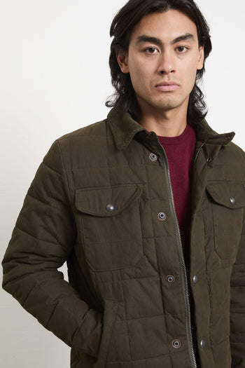 2730 Giubbotto verde trapuntato - 8