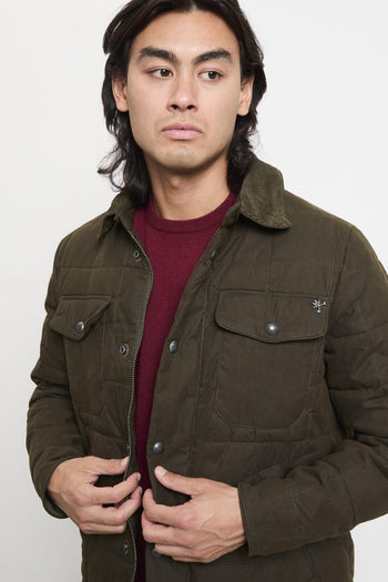 2730 Giubbotto verde trapuntato - 9