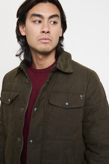 2730 Giubbotto verde trapuntato - 10