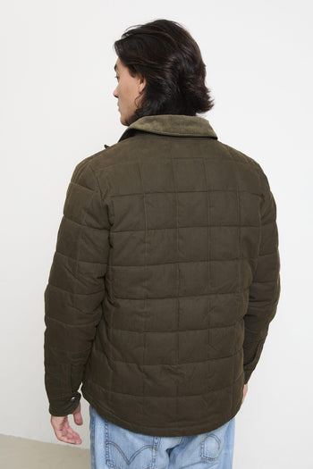 2730 Giubbotto verde trapuntato - 4