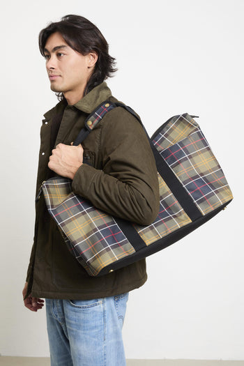 2196 Borsone stampa tartan - 4