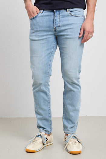 3158 Jeans slim lavaggio chiaro - 3