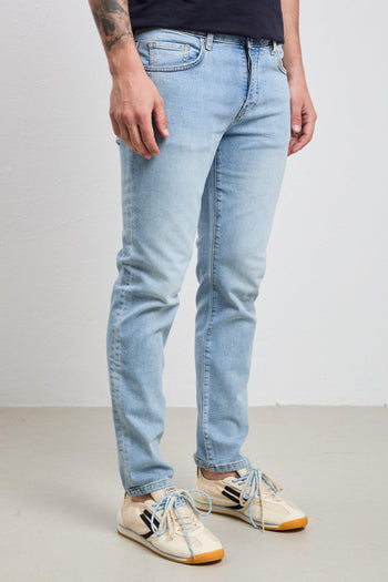 3158 Jeans slim lavaggio chiaro - 5