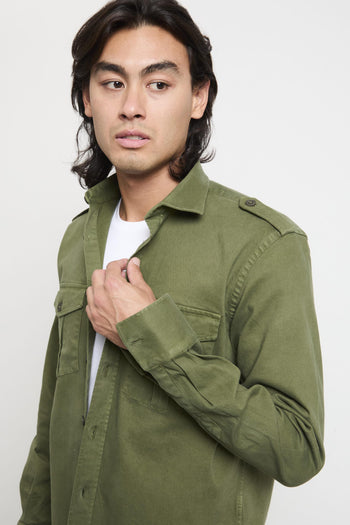 2451 Overshirt verde - 5