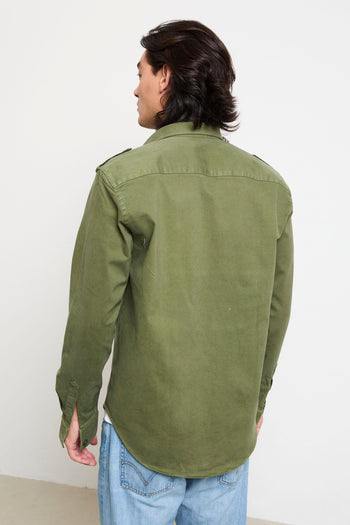 2451 Overshirt verde - 6