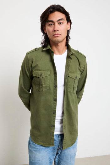 2451 Overshirt verde - 7