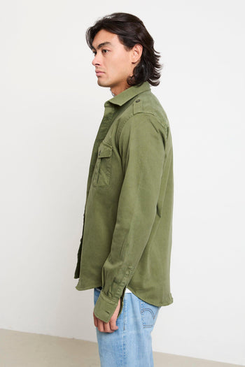 2451 Overshirt verde - 8