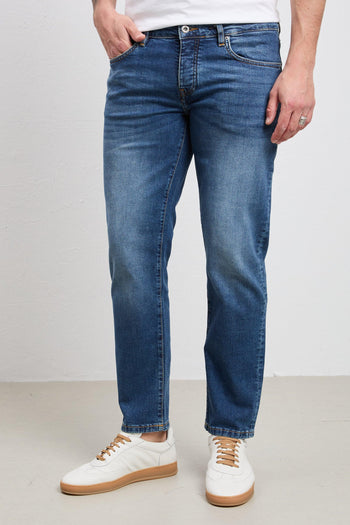 3157 Jeans regular lavaggio medio - 2