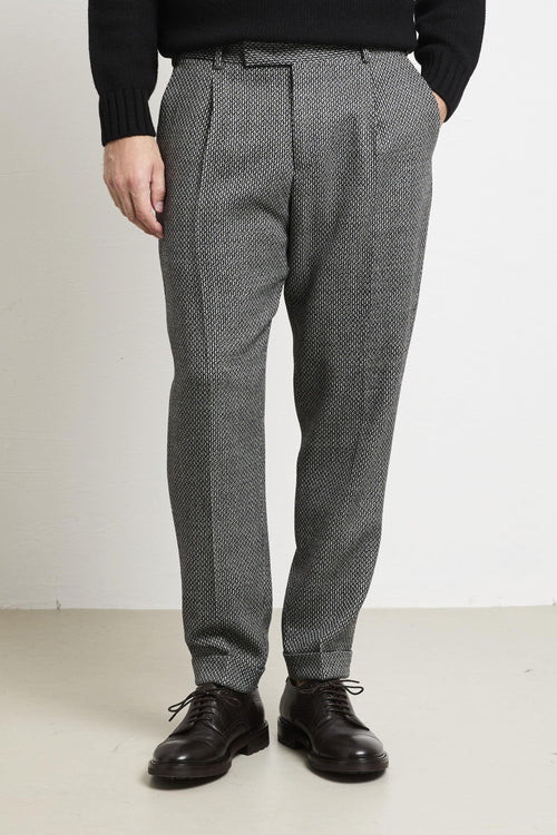 2345 Pantalone nero Rebel fantasia