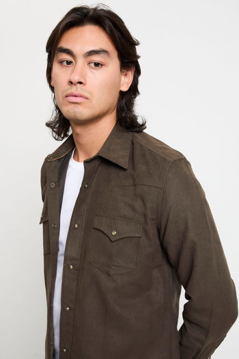 2026 Camicia verde alcantara - 6