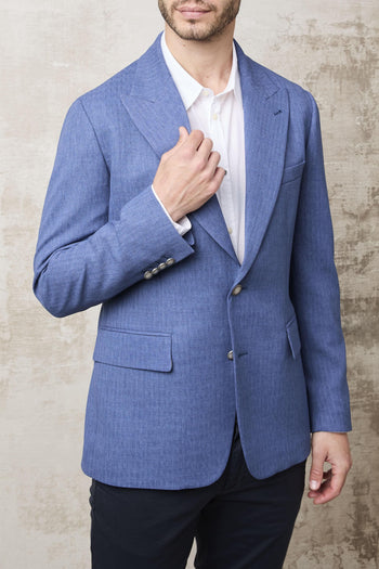 1638 Giacca Spinata azzurra - 3