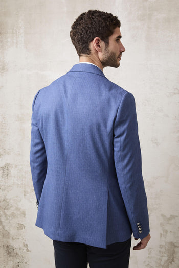 1638 Giacca Spinata azzurra - 4