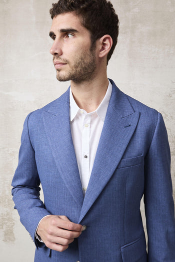 1638 Giacca Spinata azzurra - 6