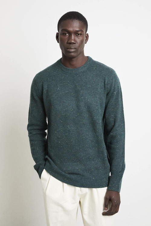 2190 Maglione verde melangé