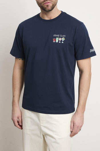 3511 T-shirt "Grand slam" blu - 2