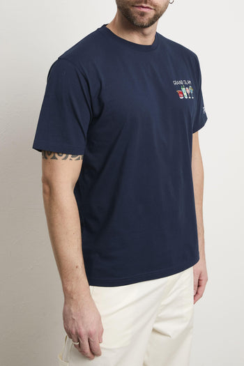 3511 T-shirt "Grand slam" blu - 4