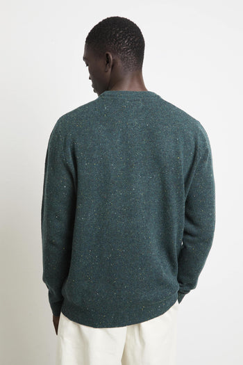 2190 Maglione verde melangé - 6