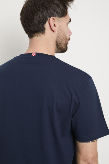 3511 T-shirt "Grand slam" blu - 5