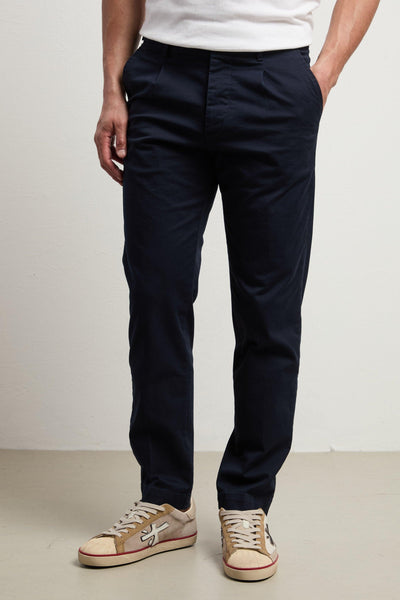 36 - 3349 Pantalone Leffe blu