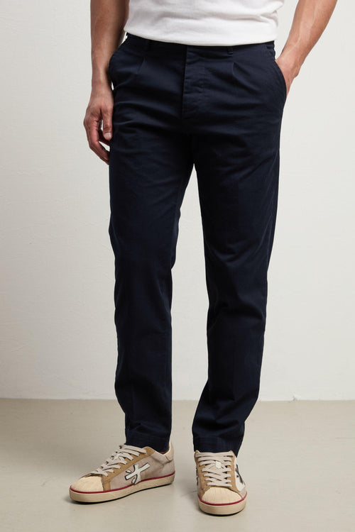36 - 3349 Pantalone Leffe blu