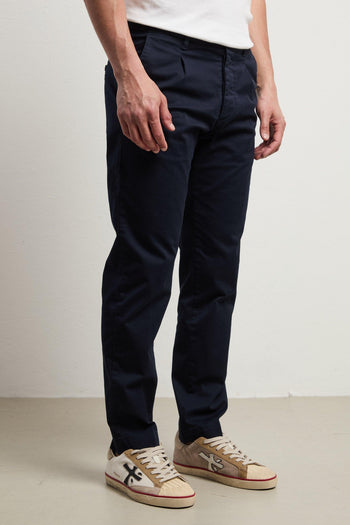 36 - 3349 Pantalone Leffe blu - 5