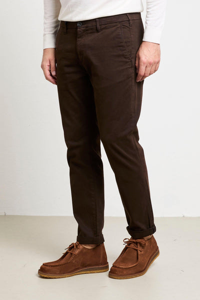 2098 Pantalone Chino marrone