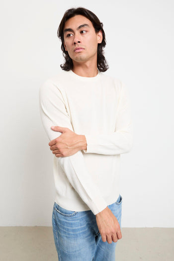 2202 Maglia panna cashmere - 8