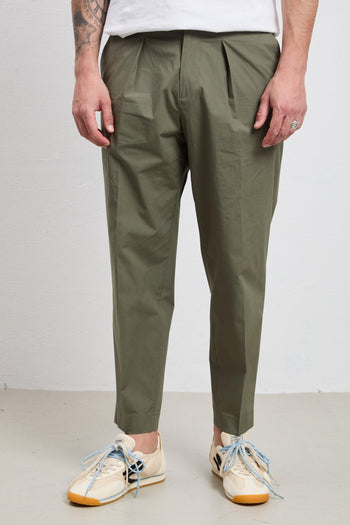 3101 Pantalone Dominique verde - 2